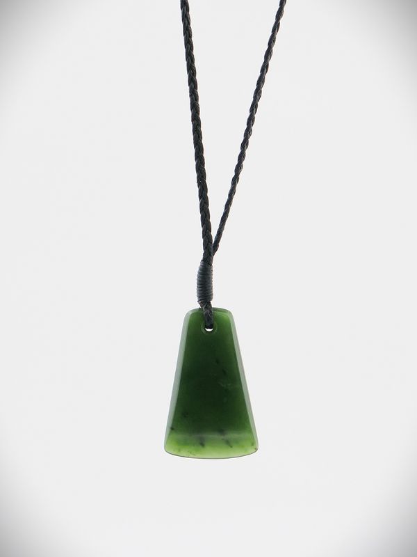 Moko Pounamu Toki NZ Genuine Kawakawa Greenstone - Ngawi