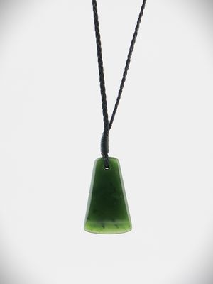 Moko Pounamu Toki NZ Genuine Kawakawa Greenstone - Ngawi