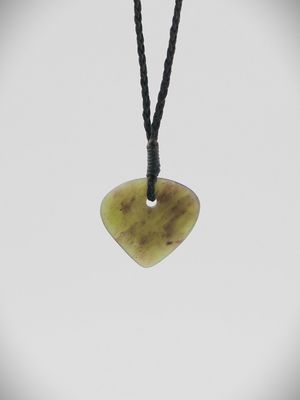 Moko Pounamu Guitar Pick NZ Genuine Totoweka Greenstone