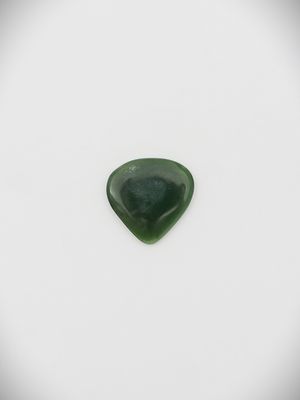 Moko Pounamu Guitar Pick NZ Genuine Kawakawa Greenstone