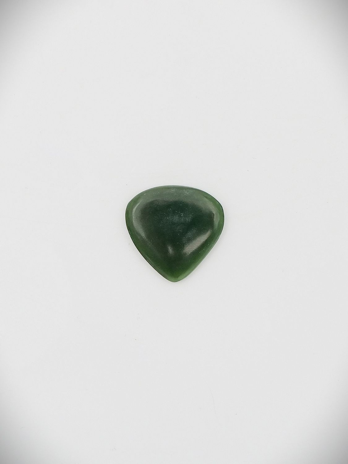 Moko Pounamu Guitar Pick NZ Genuine Kawakawa Greenstone