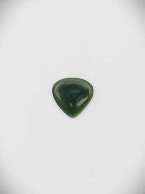 Moko Pounamu Guitar Pick NZ Genuine Kawakawa Greenstone