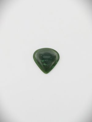 Moko Pounamu Guitar Pick NZ Genuine Kawakawa Greenstone