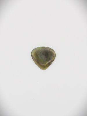 Moko Pounamu Guitar Pick NZ Genuine Totoweka Greenstone