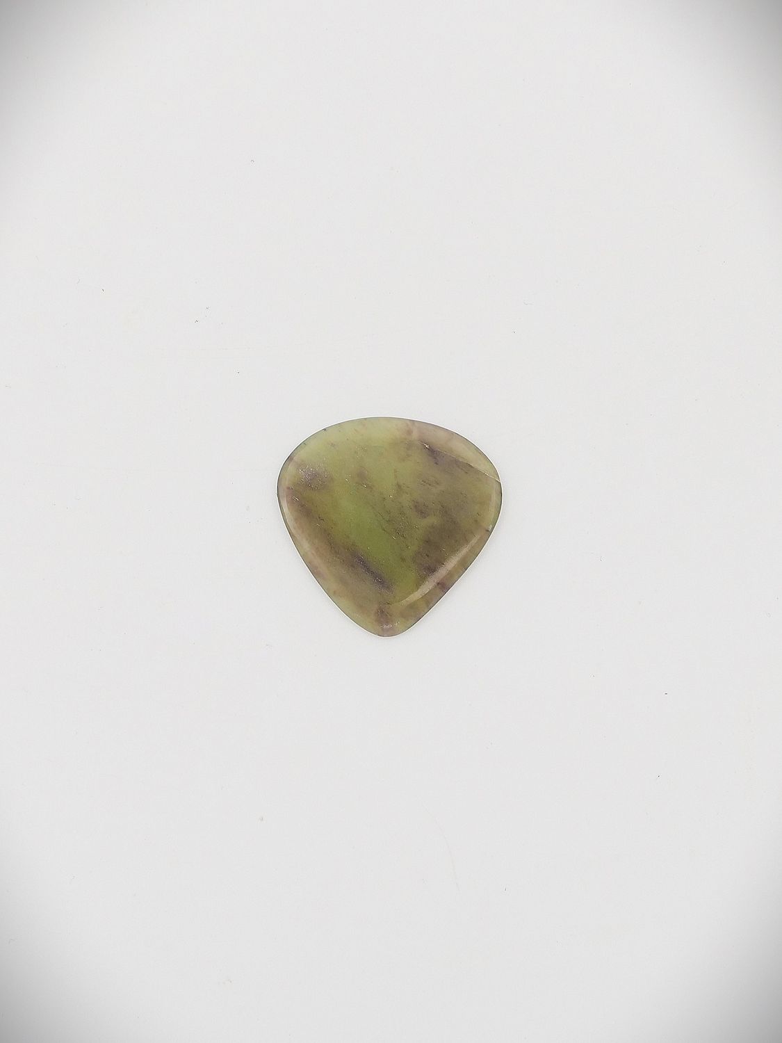 Moko Pounamu Guitar Pick NZ Genuine Totoweka Greenstone