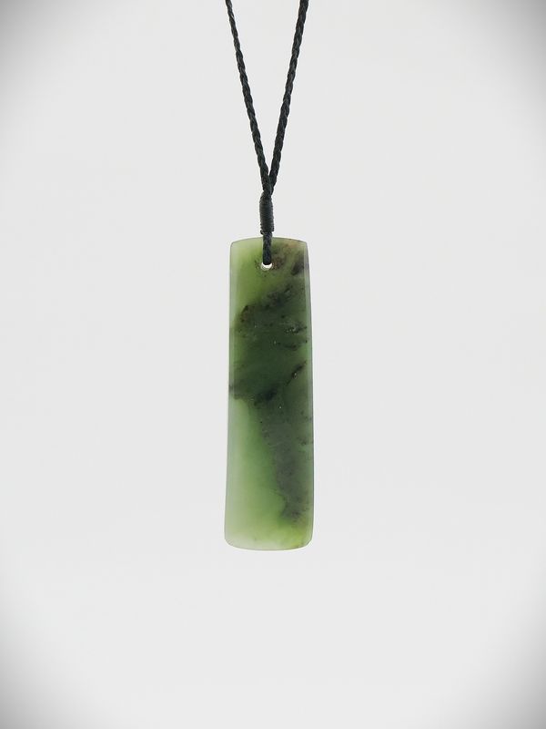 Moko Pounamu Toki NZ Genuine Hapopo Greenstone - Motunui