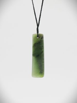 Moko Pounamu Toki NZ Genuine Hapopo Greenstone - Motunui
