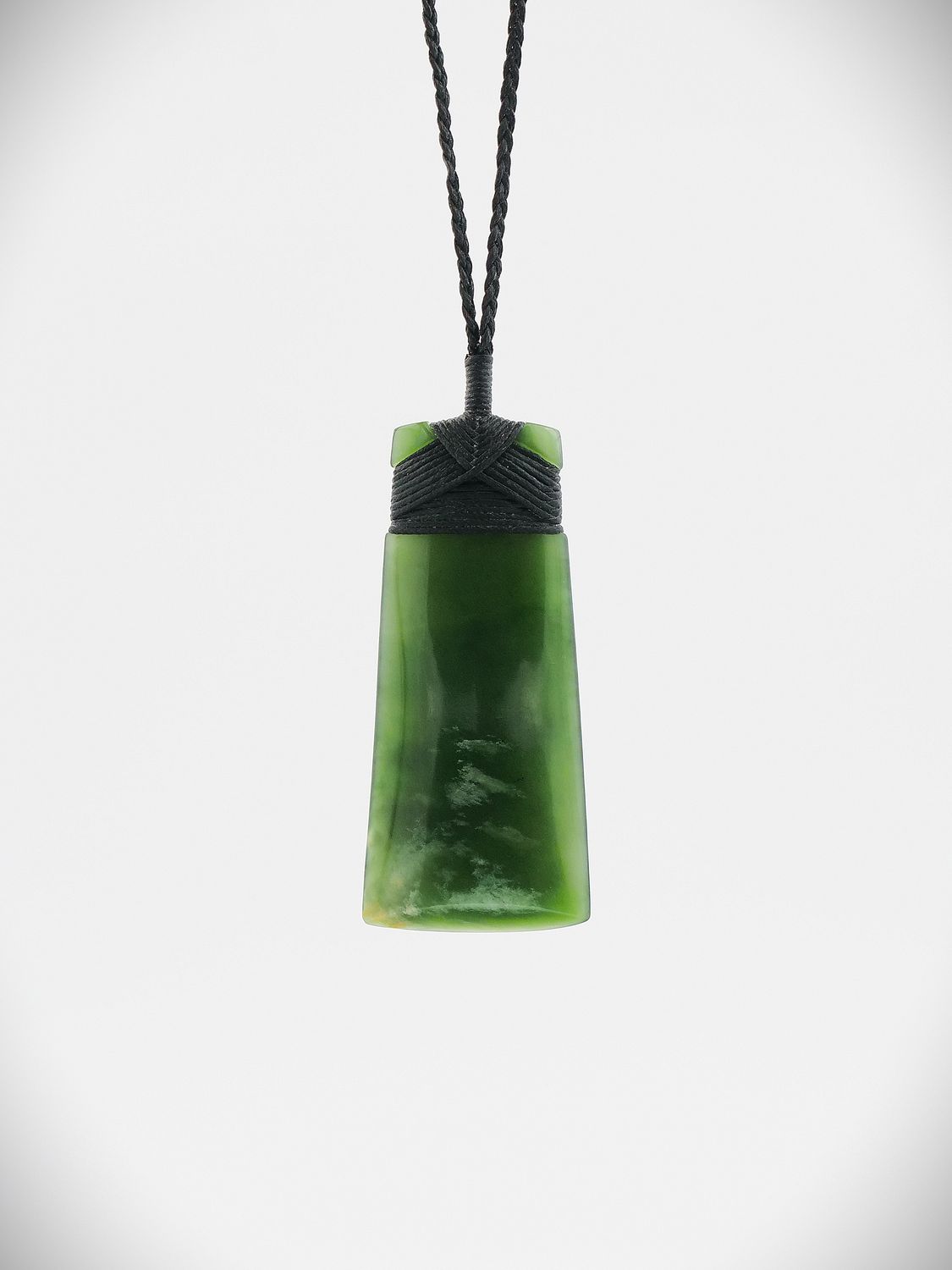 Moko Pounamu Toki NZ Genuine Kahurangi Flower Greenstone - Whareama