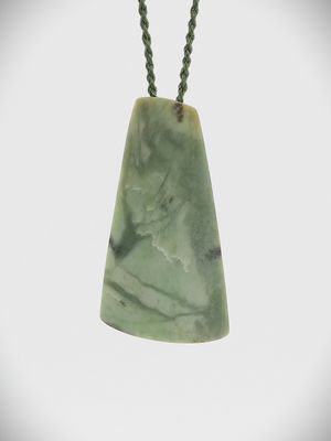 Moko Pounamu Toki NZ Genuine (Nelson) Te Tau Ihu Auhunga Greenstone - Titirangi