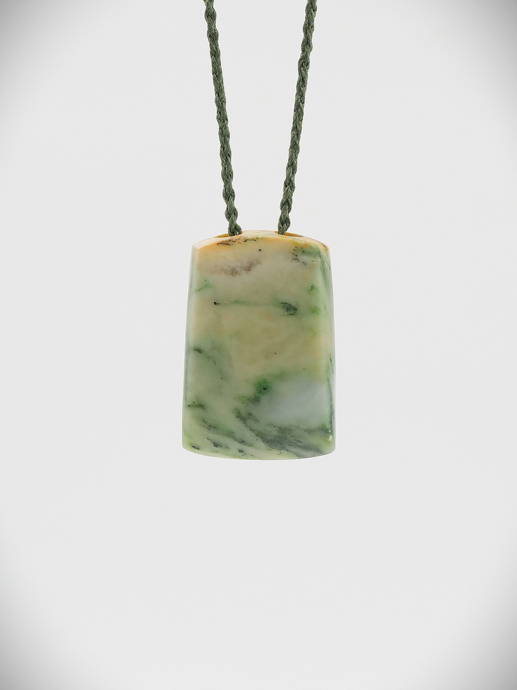 Moko Pounamu Toki NZ Genuine (Nelson) Te Tau Ihu Kokopu Greenstone - Kerikeri