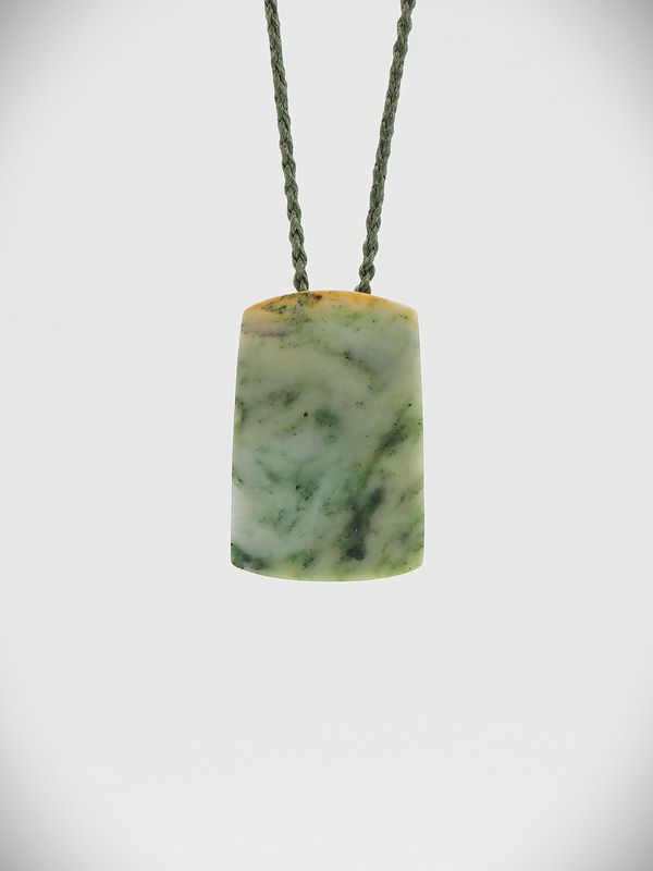 Moko Pounamu Toki NZ Genuine (Nelson) Te Tau Ihu Kokopu Greenstone - Kerikeri