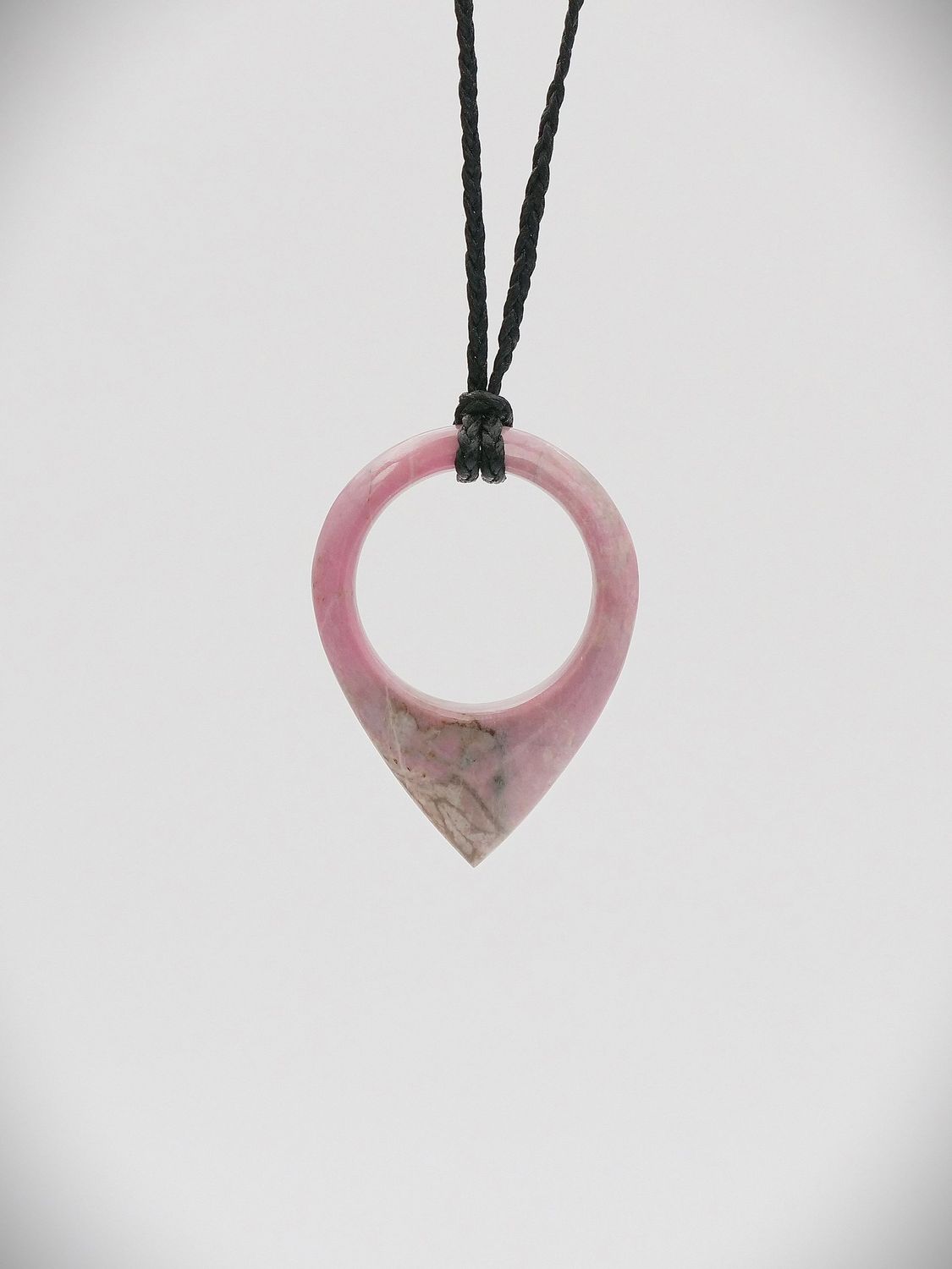 Moko Pounamu Contemporary Design NZ Genuine Rhodonite - Rangiwahia