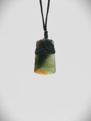 Moko Pounamu Toki NZ Genuine Totoweka Greenstone - Hatuma