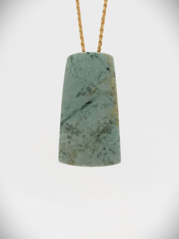 Moko Pounamu Toki NZ Genuine (Nelson) Te Tau Ihu Kokopu Greenstone - Patangata
