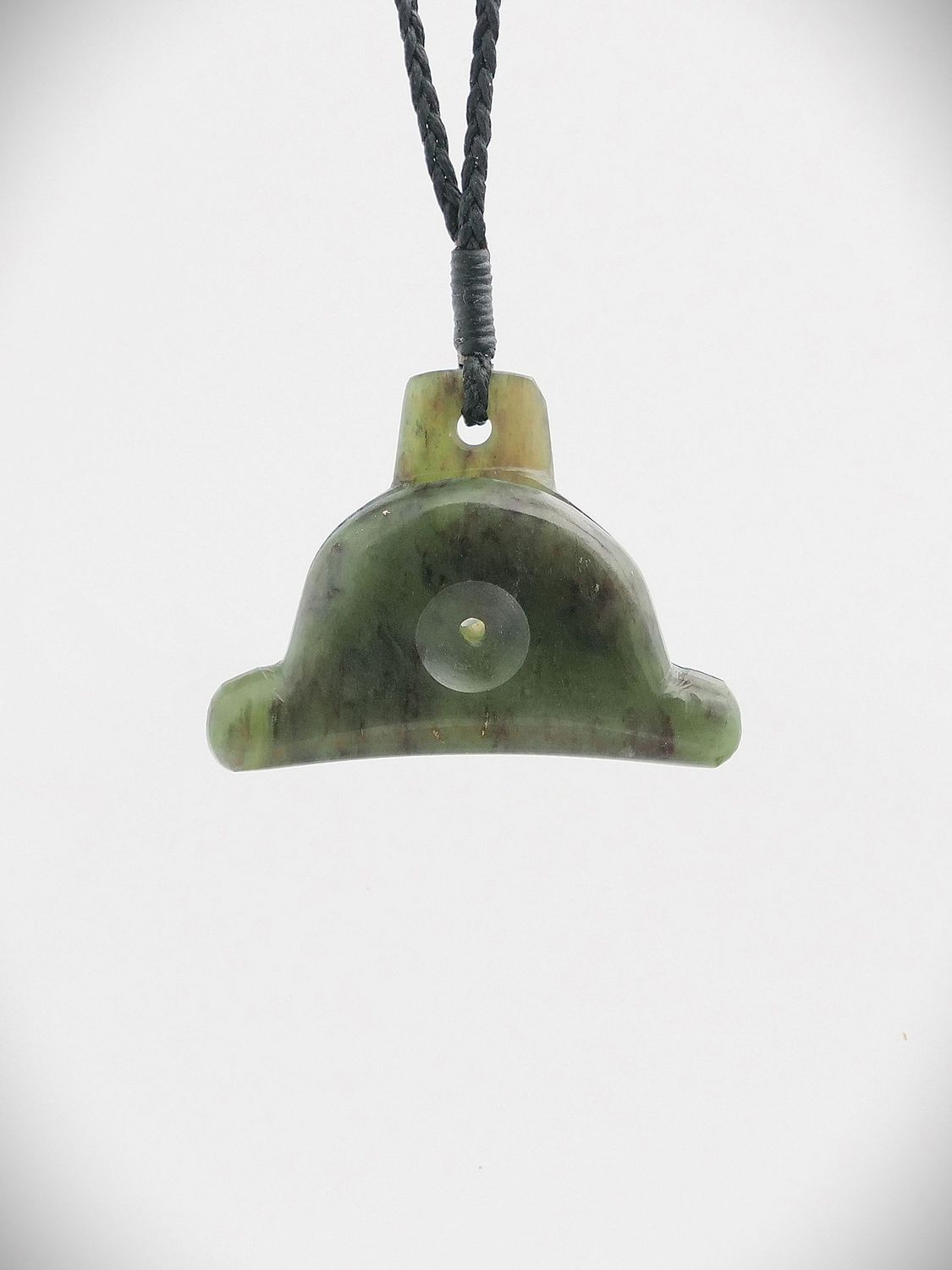 Moko Pounamu Sheppard's Whistle NZ Genuine Totoweka Greenstone - Kairakau