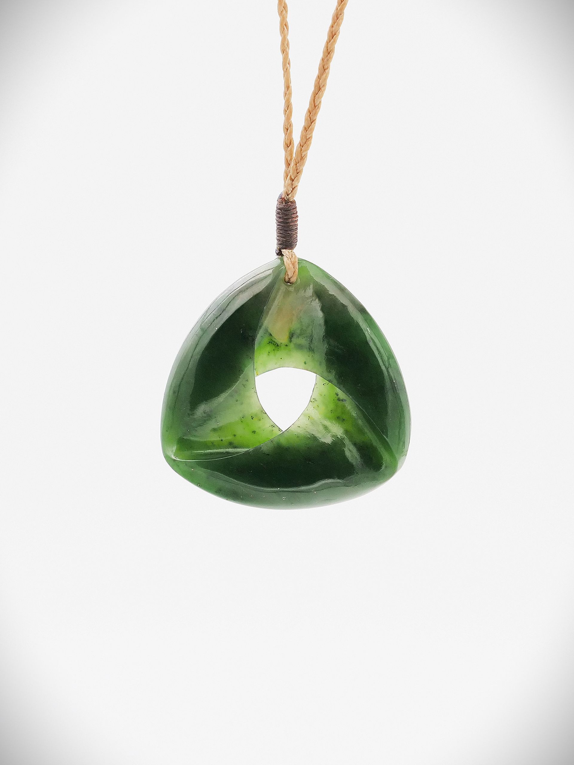 Moko Pounamu Southern Cross NZ Genuine Kawakawa Greenstone - Tapawera