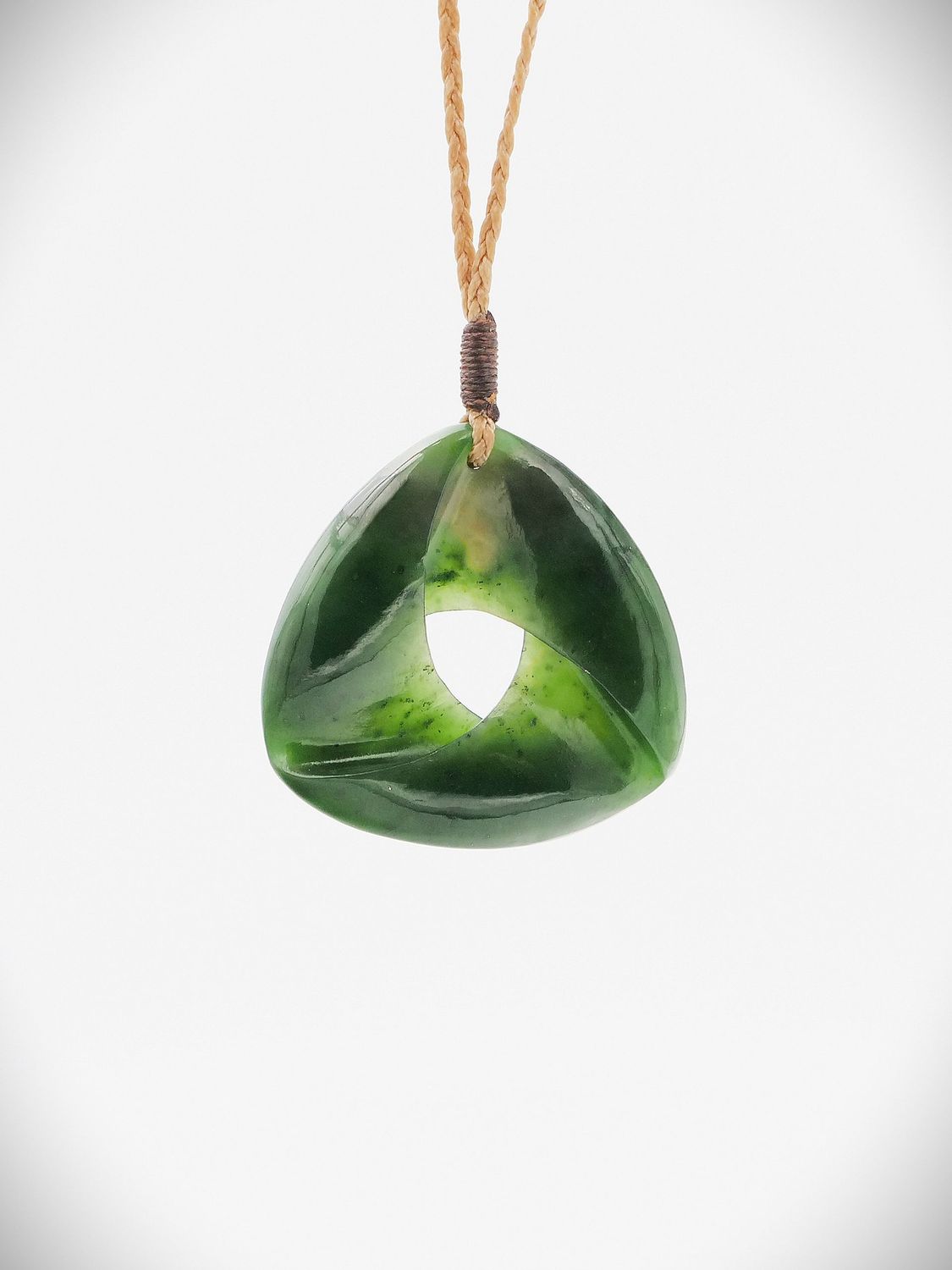 Moko Pounamu Southern Cross NZ Genuine Kawakawa Greenstone - Tapawera