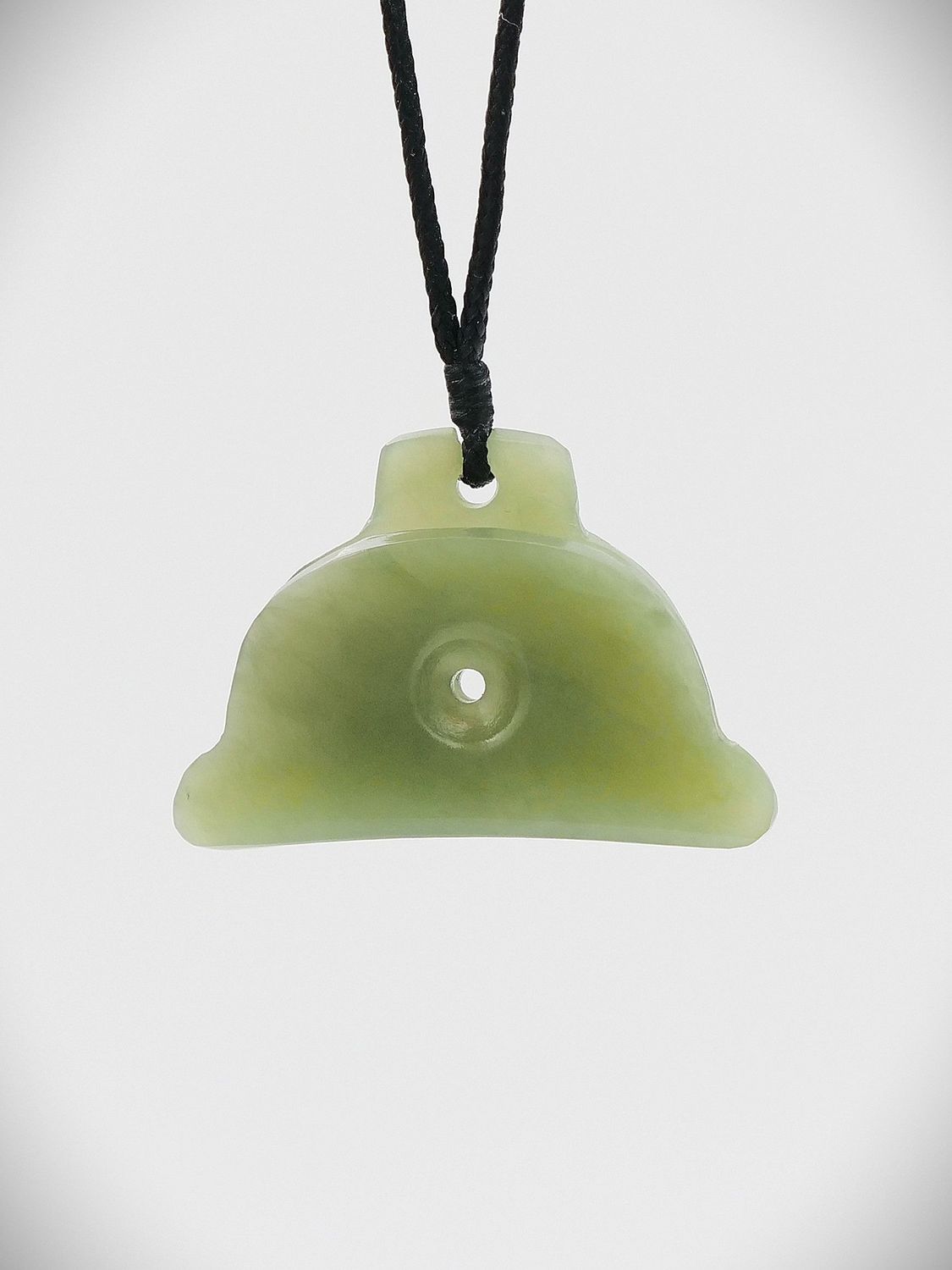 Moko Pounamu Sheppard's Whistle NZ Genuine Inanga Greenstone - Poukawa