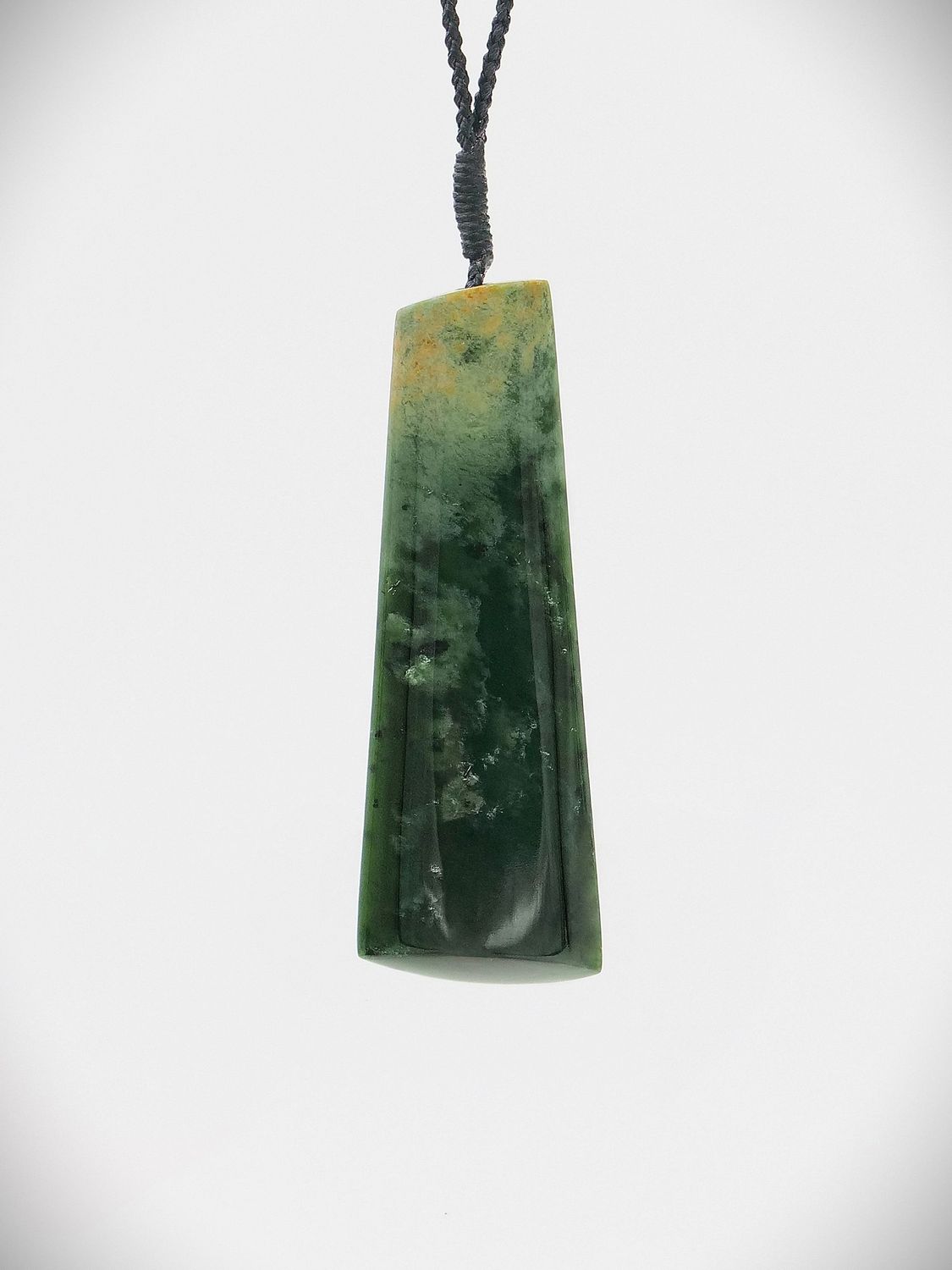 Moko Pounamu Toki NZ Genuine Marsden Flower Greenstone - Weraiti