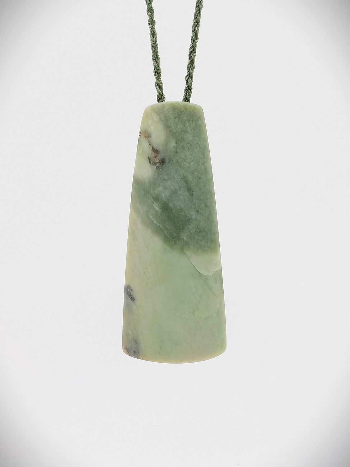 Moko Pounamu Toki NZ Genuine Nelson Te Tau Ihu Inanga Greenstone - Pakipaki