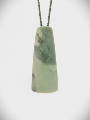Moko Pounamu Toki NZ Genuine Nelson Te Tau Ihu Inanga Greenstone - Pakipaki