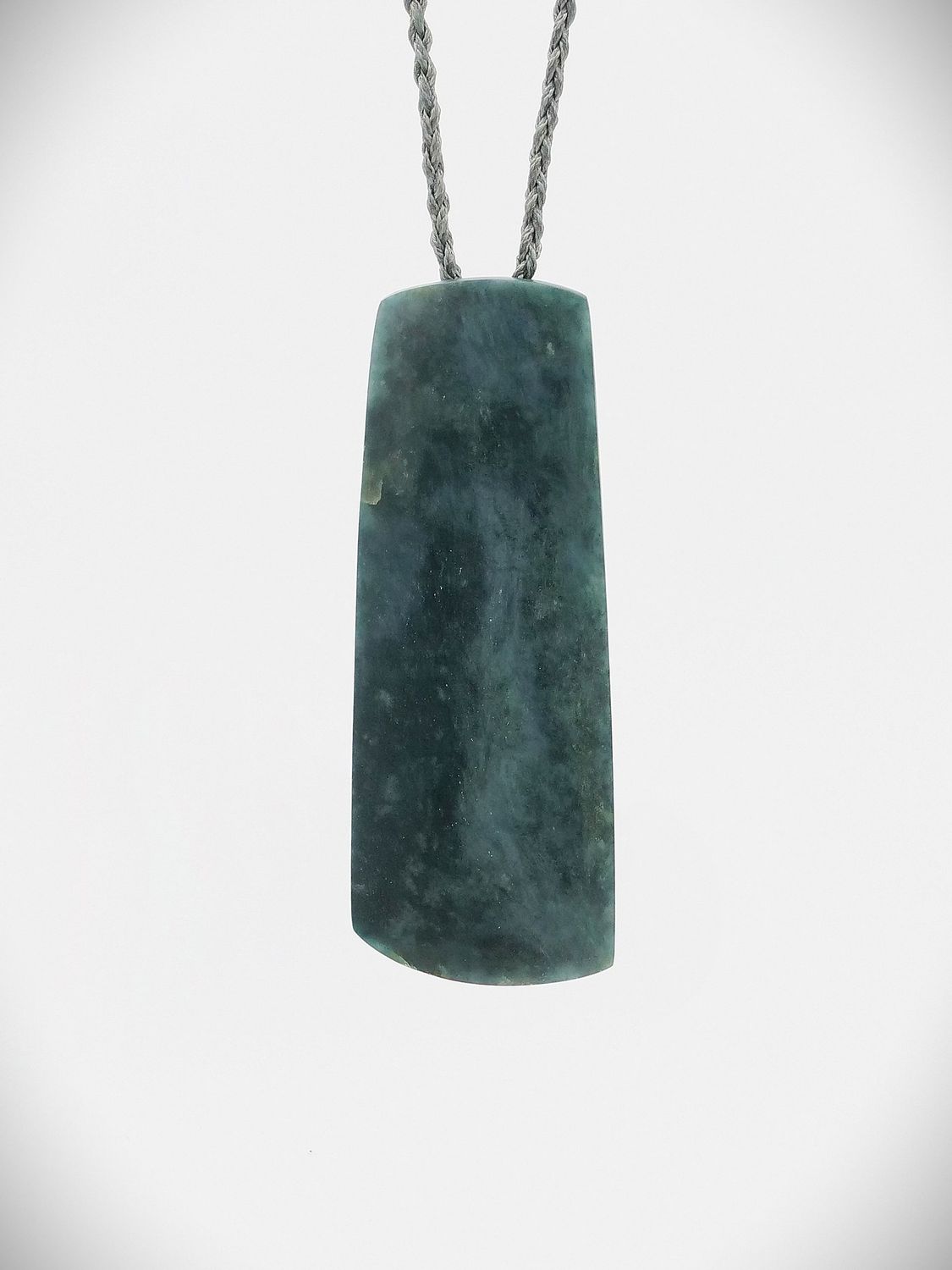 Moko Pounamu Toki NZ Genuine Nelson Blue Te Tau Ihu Greenstone - Porangahau