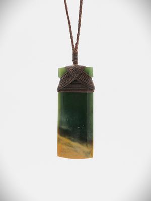 Moko Pounamu Toki NZ Genuine Marsden Flower Greenstone - Taoroa