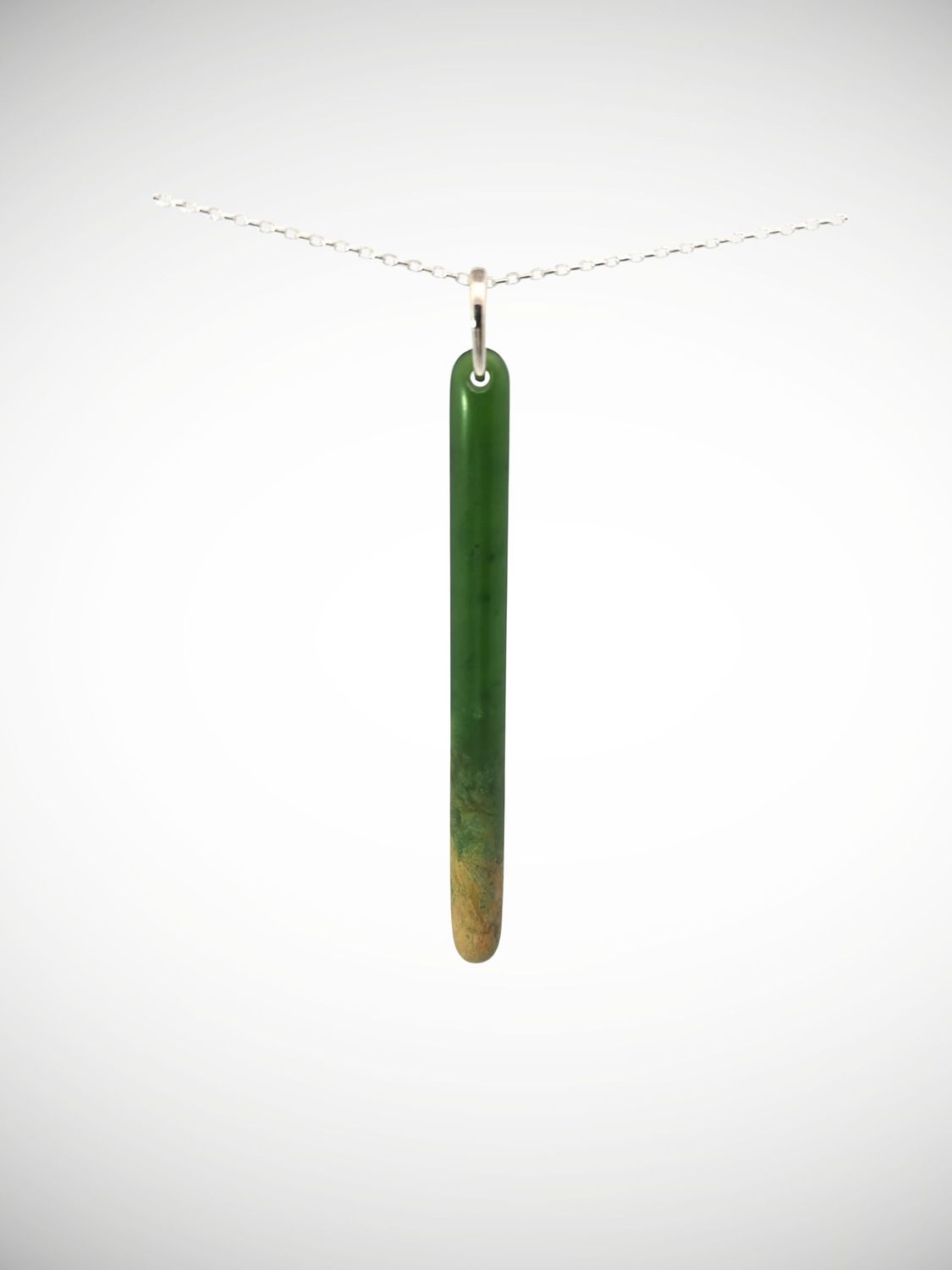 Moko Pounamu Roimata (Teardrop) NZ Genuine Kahurangi Flower Greenstone - Moanauta