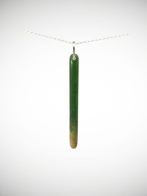 Moko Pounamu Roimata (Teardrop) NZ Genuine Kahurangi Flower Greenstone - Moanauta