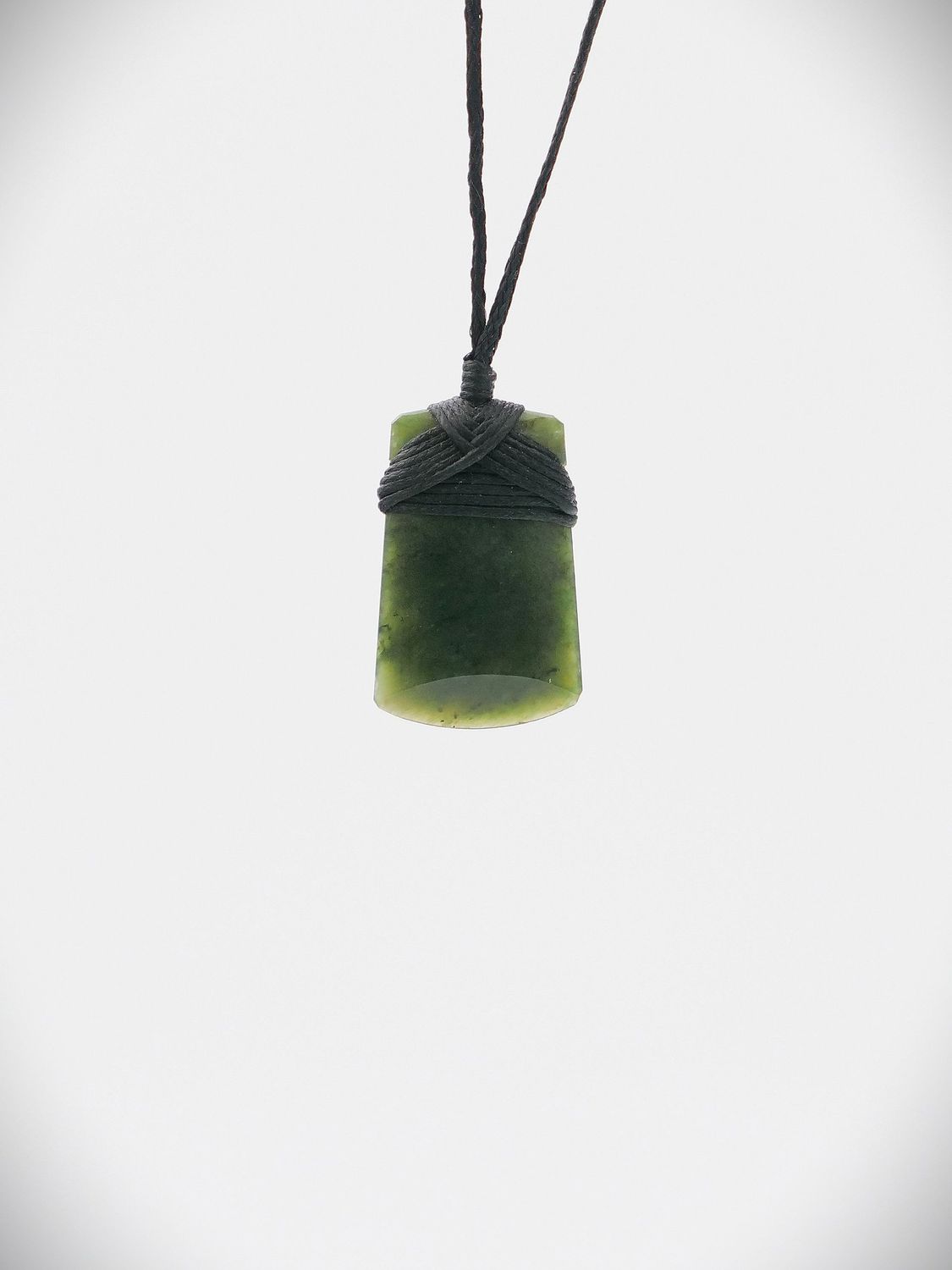 Moko Pounamu Toki NZ Genuine Kawakawa Greenstone - Tinui