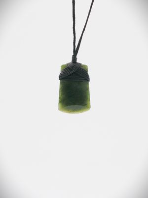 Moko Pounamu Toki NZ Genuine Kawakawa Greenstone - Tinui