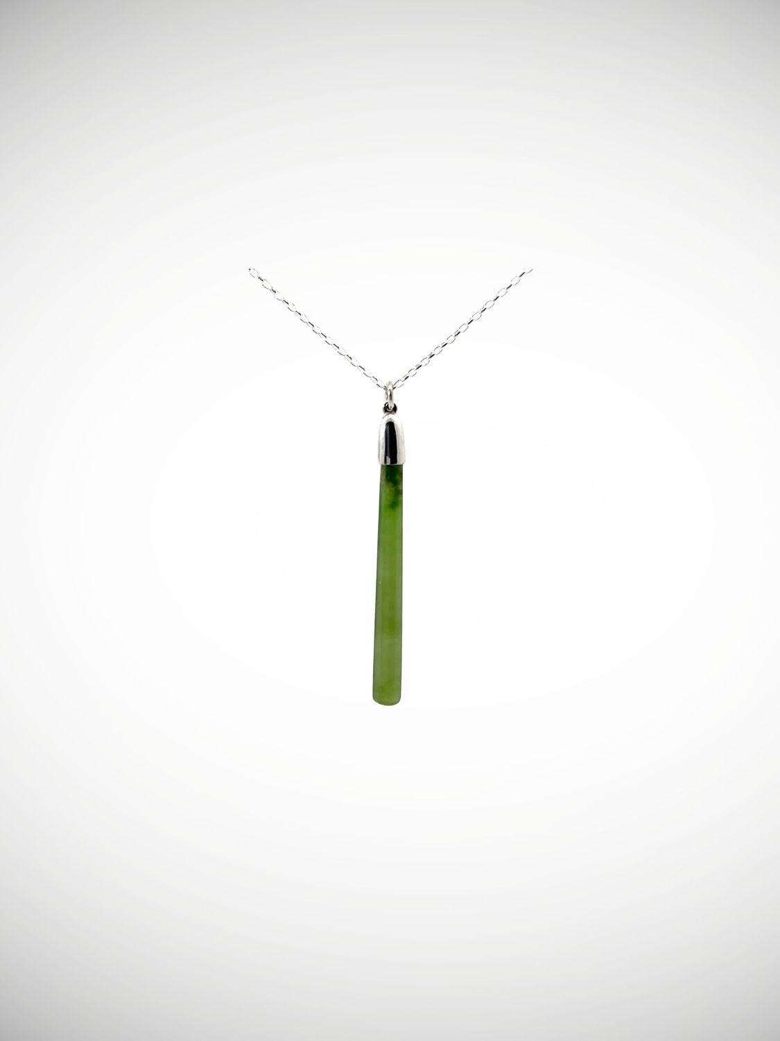 Moko Pounamu Roimata (Teardrop) NZ Genuine Kahurangi Greenstone & Sterling Silver - Papatara