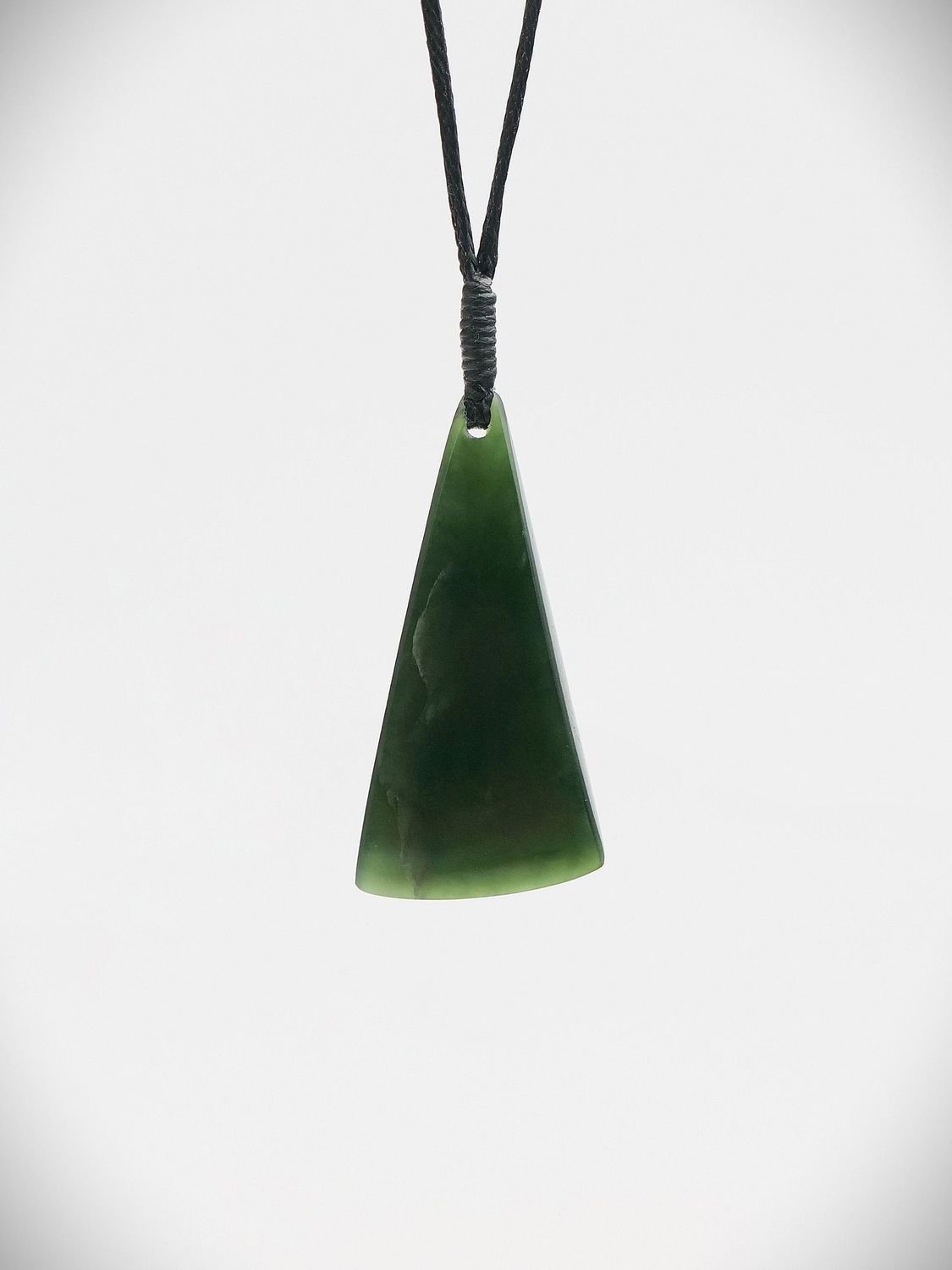 Moko Pounamu Toki NZ Genuine Kawakawa Greenstone - Tikokino