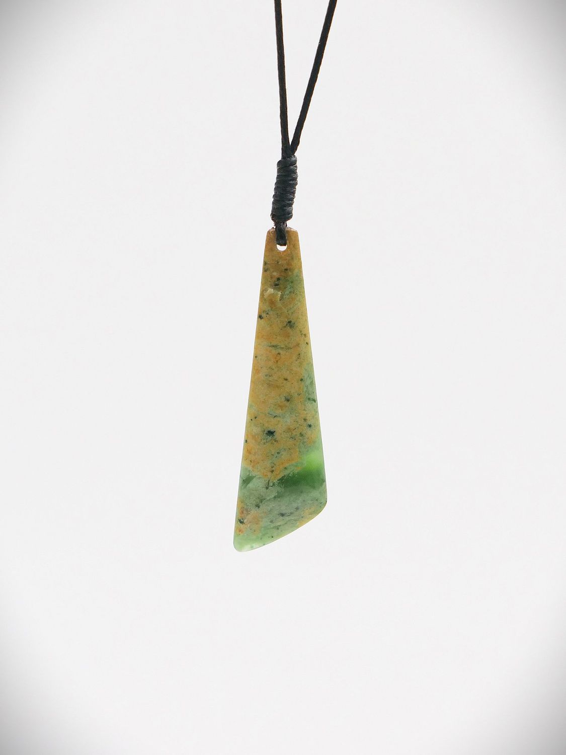 Moko Pounamu Toki NZ Genuine Kahurangi Flower Greenstone - Apiti