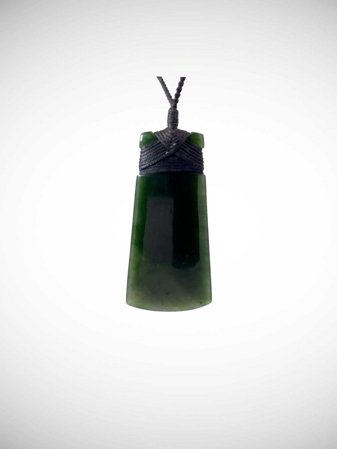 Moko Pounamu Toki NZ Genuine Kawakawa Greenstone - Takaka