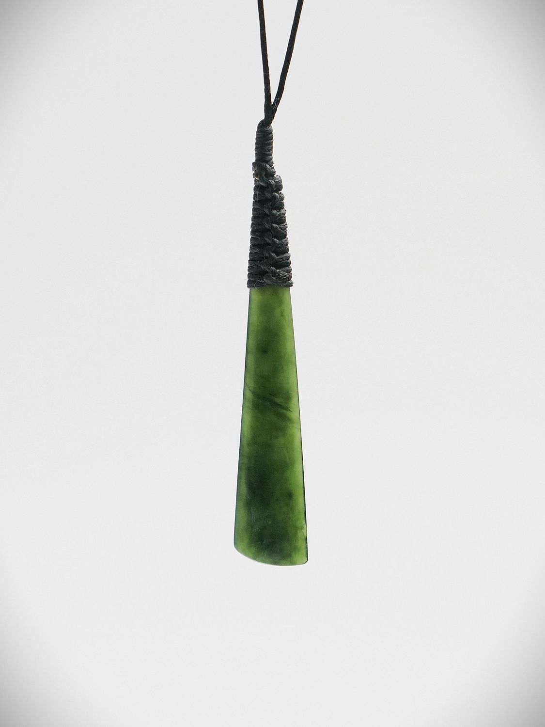 Moko Pounamu Kuru NZ Genuine Kawakawa Greenstone - Pahautea