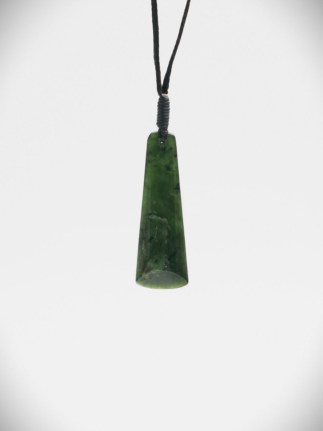 Moko Pounamu Toki NZ Genuine Kawakawa Greenstone - Kairakau