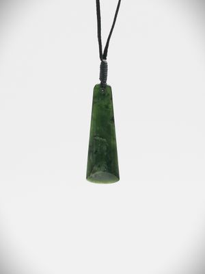 Moko Pounamu Toki NZ Genuine Kawakawa Greenstone - Kairakau