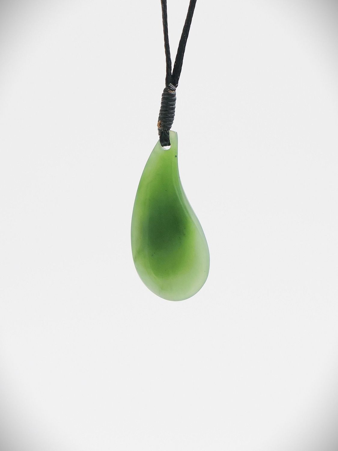 Moko Pounamu Roimata (Teardrop) NZ Genuine Kahurangi Greenstone - Mikonui
