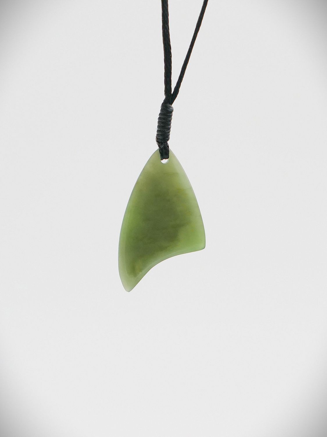 Moko Pounamu Roimata (Teardrop) NZ Genuine Inanga Greenstone - Piripiri