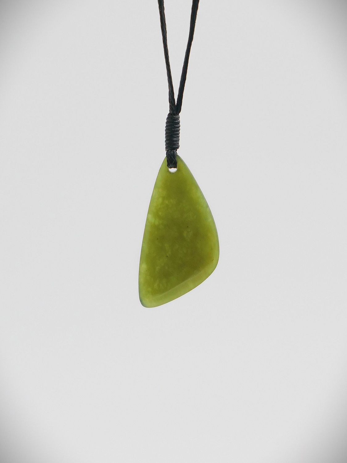 Moko Pounamu Roimata (Teardrop) NZ Genuine Inanga Greenstone - Wakarara