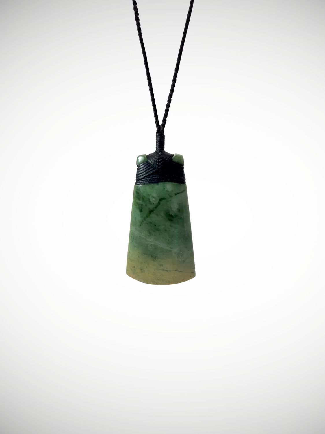 Moko Pounamu Toki NZ Genuine Kahotea Greenstone - Kakara