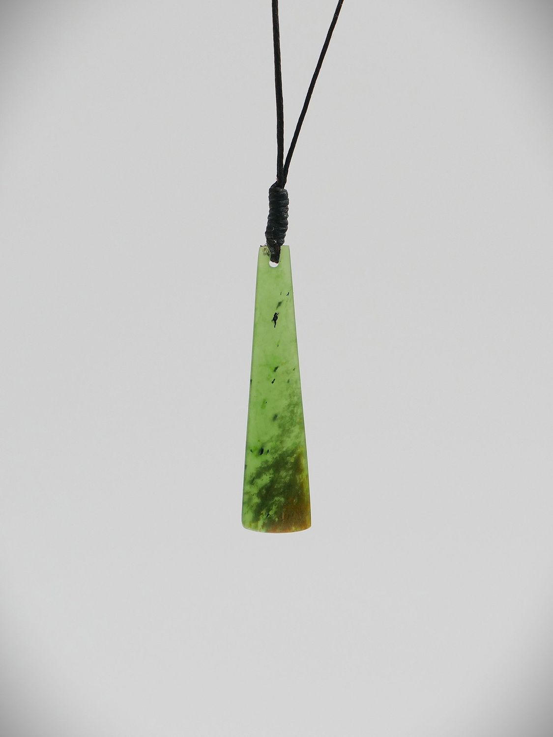 Moko Pounamu Kuru NZ Genuine Kahurangi Flower Greenstone - Tikokino