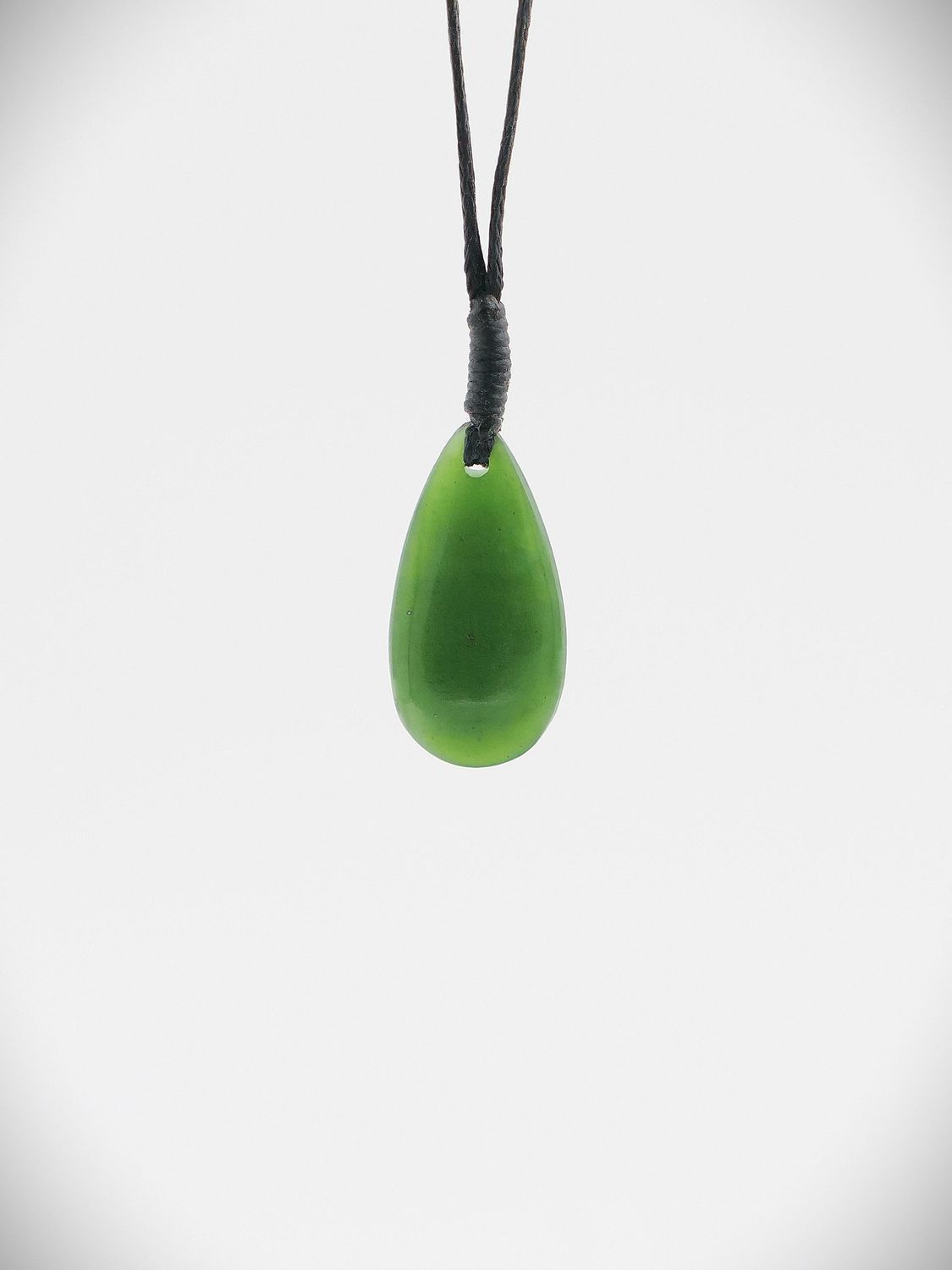 Moko Pounamu Roimata (Teardrop) NZ Genuine Kahurangi Greenstone - Waimarino