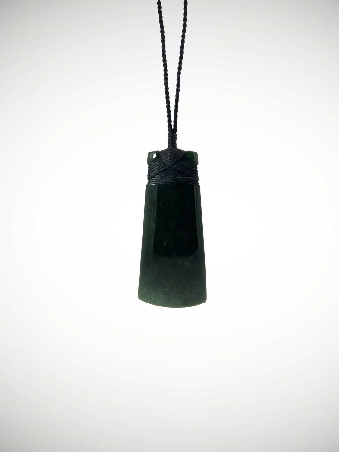Moko Pounamu Toki NZ Genuine Kawakawa Greenstone - Omarama
