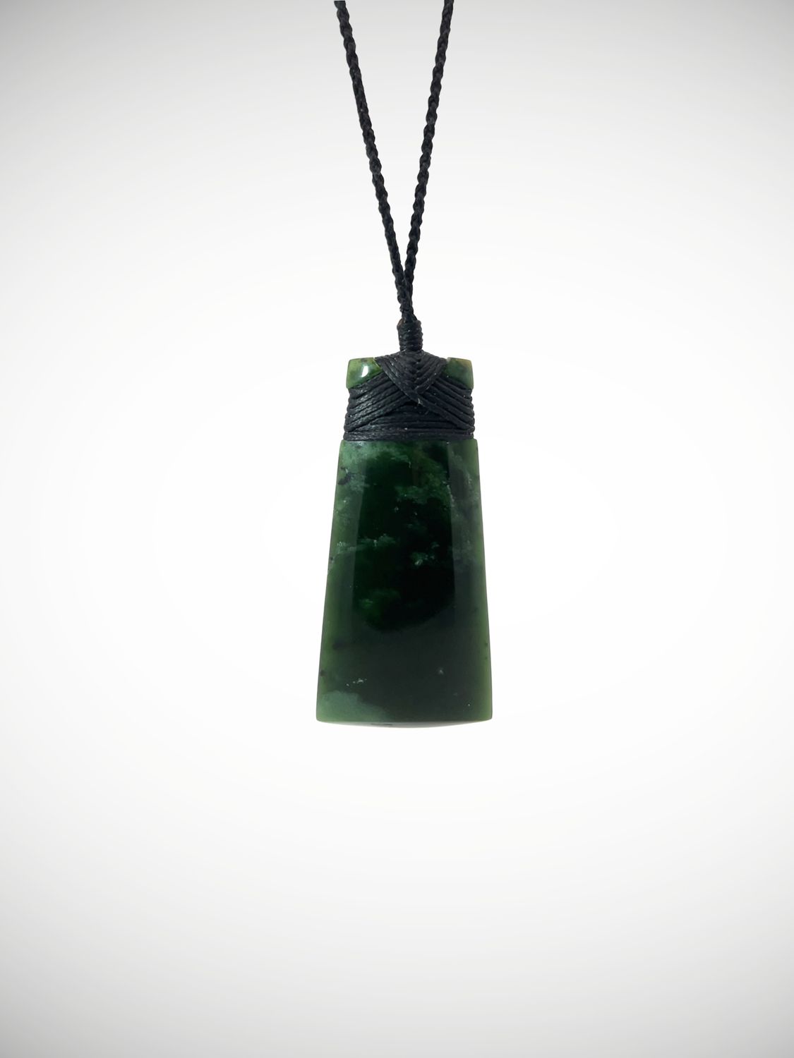 Moko Pounamu Toki NZ Genuine Kawakawa Greenstone - Otautahi