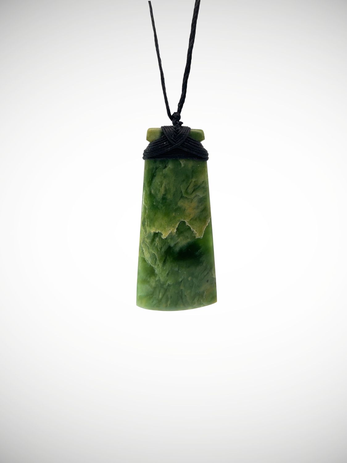 Moko Pounamu Toki NZ Genuine Kahotea Greenstone - Whanganui