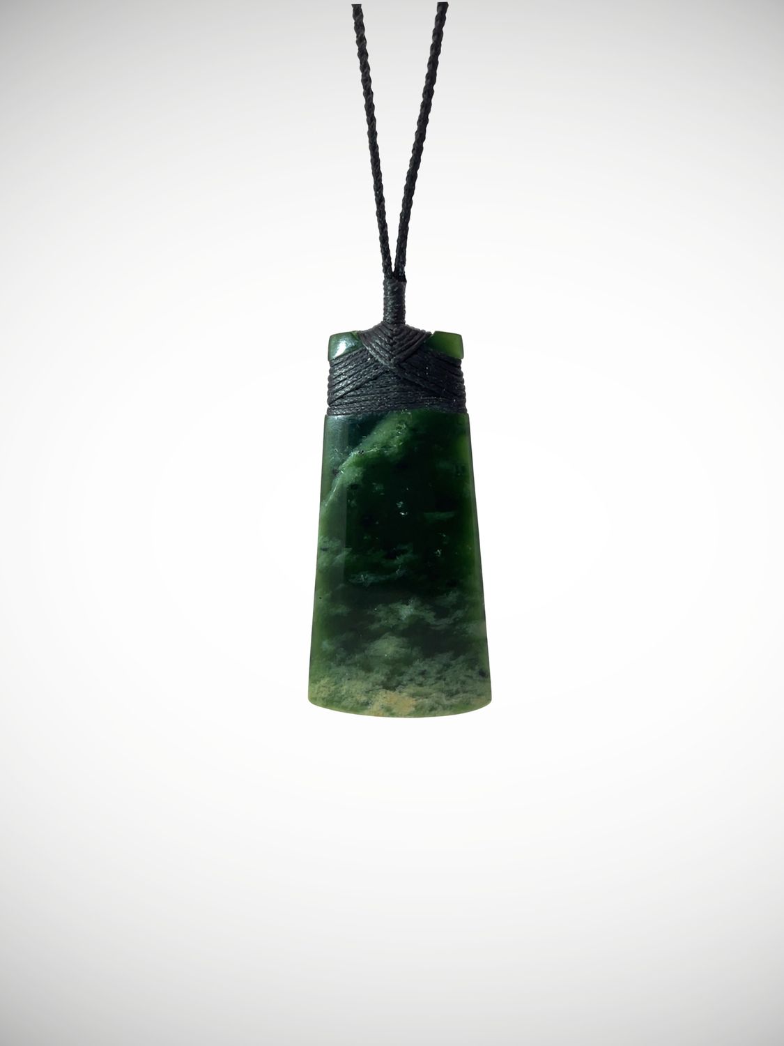 Moko Pounamu Toki NZ Genuine Kawakawa Greenstone - Kawatiri