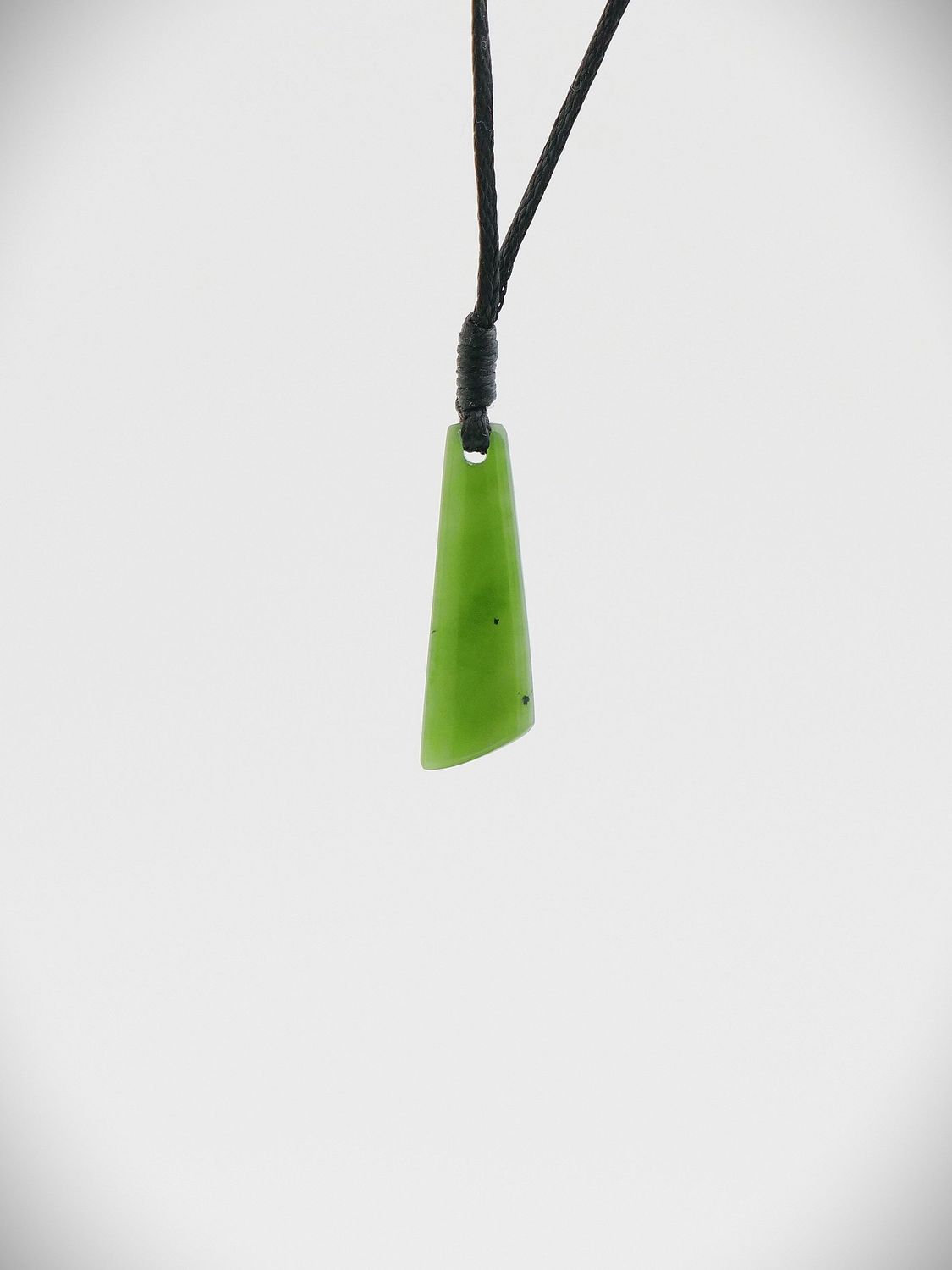 Moko Pounamu Kuru NZ Genuine Kahurangi Greenstone - Makakahi