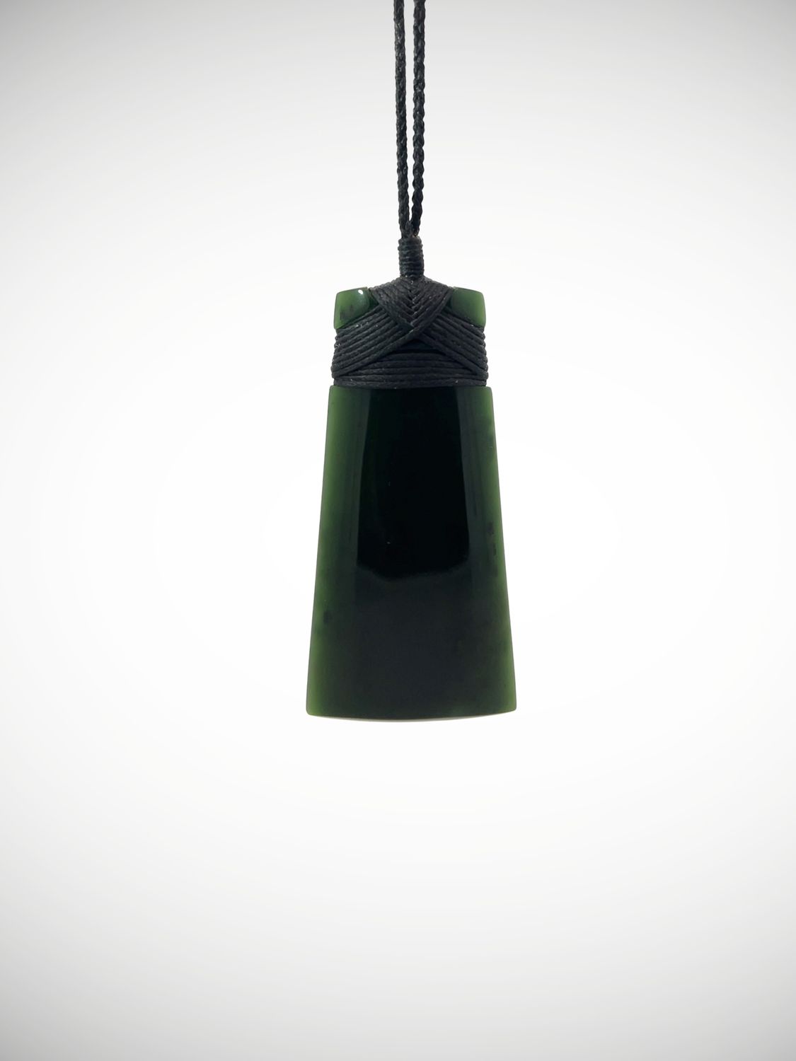 Moko Pounamu Toki NZ Genuine Kawakawa Greenstone - Mokihinui